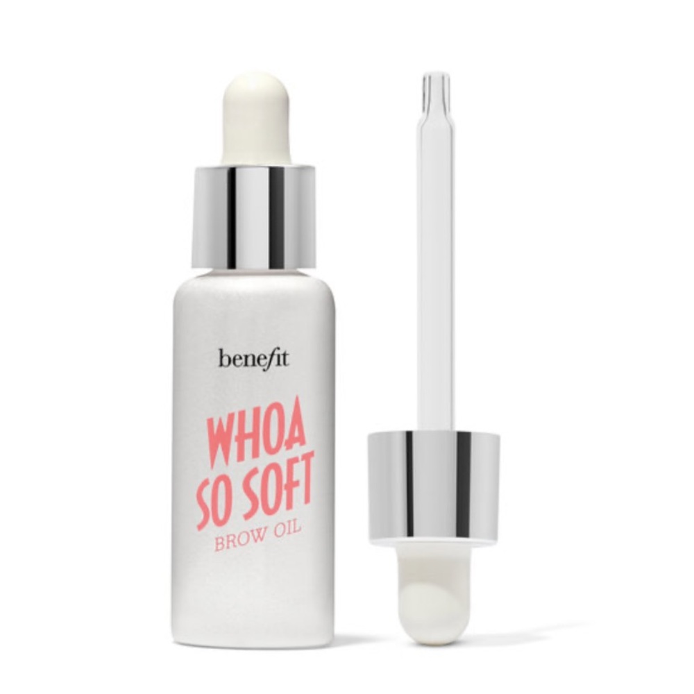 💎 Benefit Whoa So Soft Brow Oil Clear Color NIB Full-Size 10 ml / 0.33 fl oz